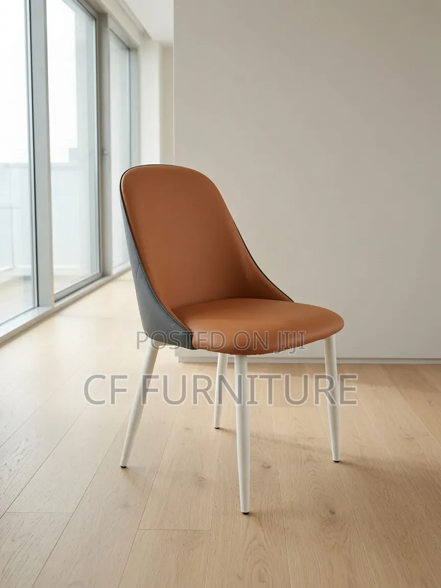 Dual-Tone Accent Dining Chair