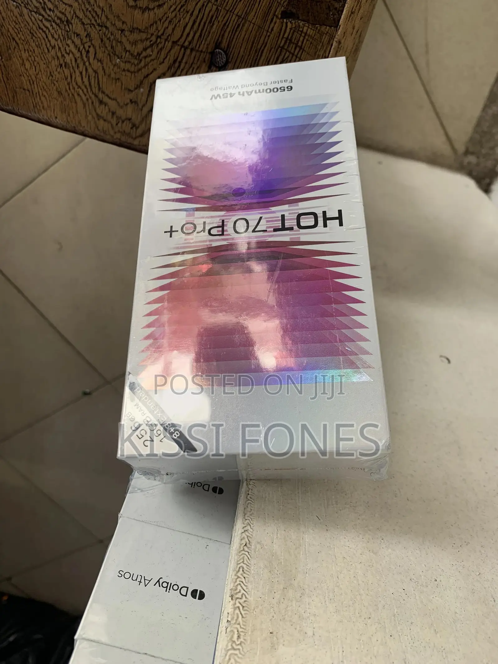 New Infinix Hot 70 Pro 5G+ 256 GB Black