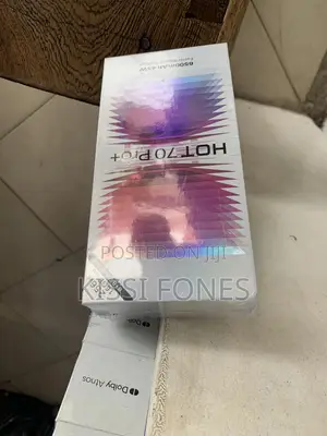 New Infinix Hot 70 Pro 5G+ 256 GB Black