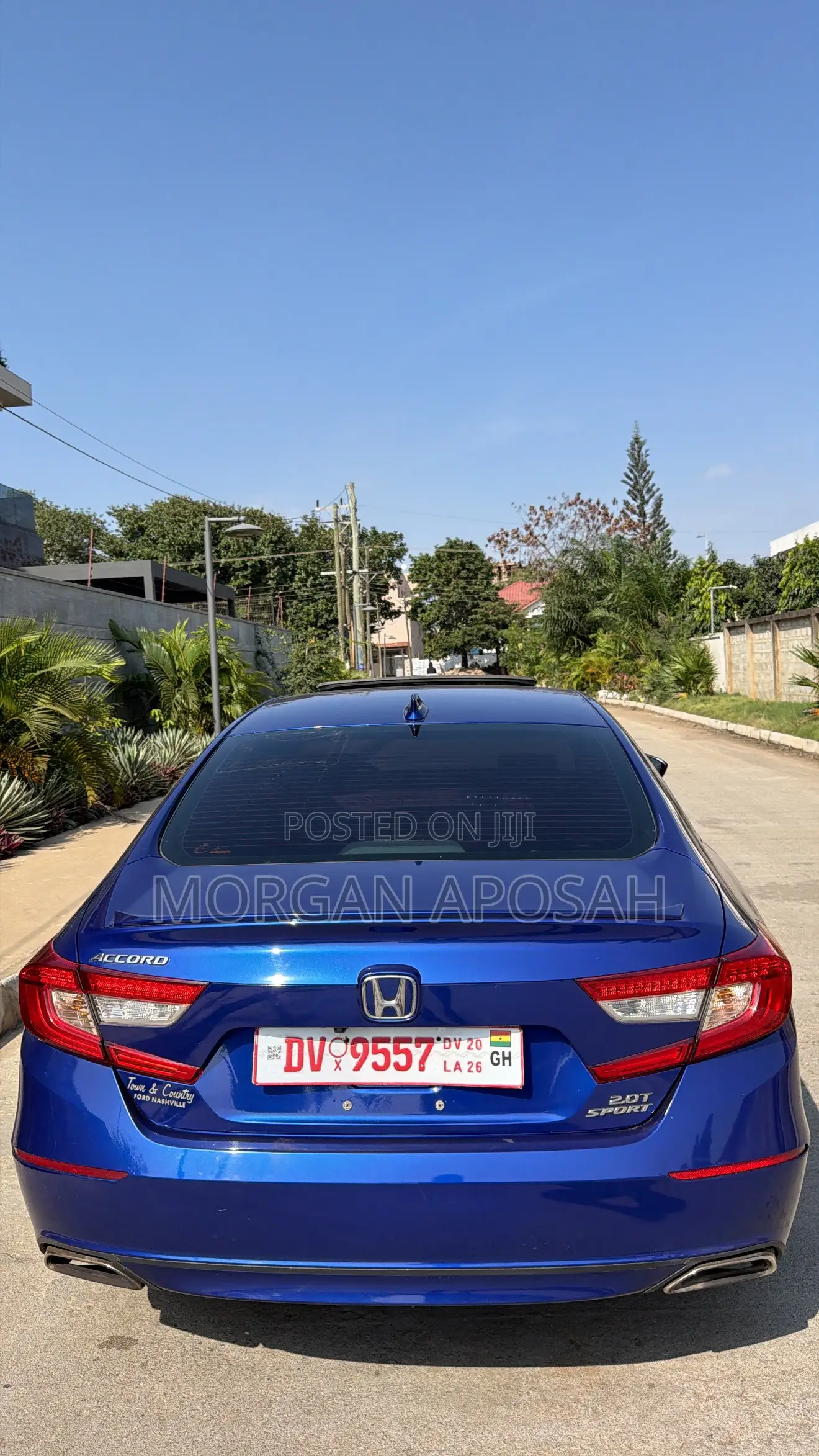 Honda Accord Sport 2.0T 2020 Blue