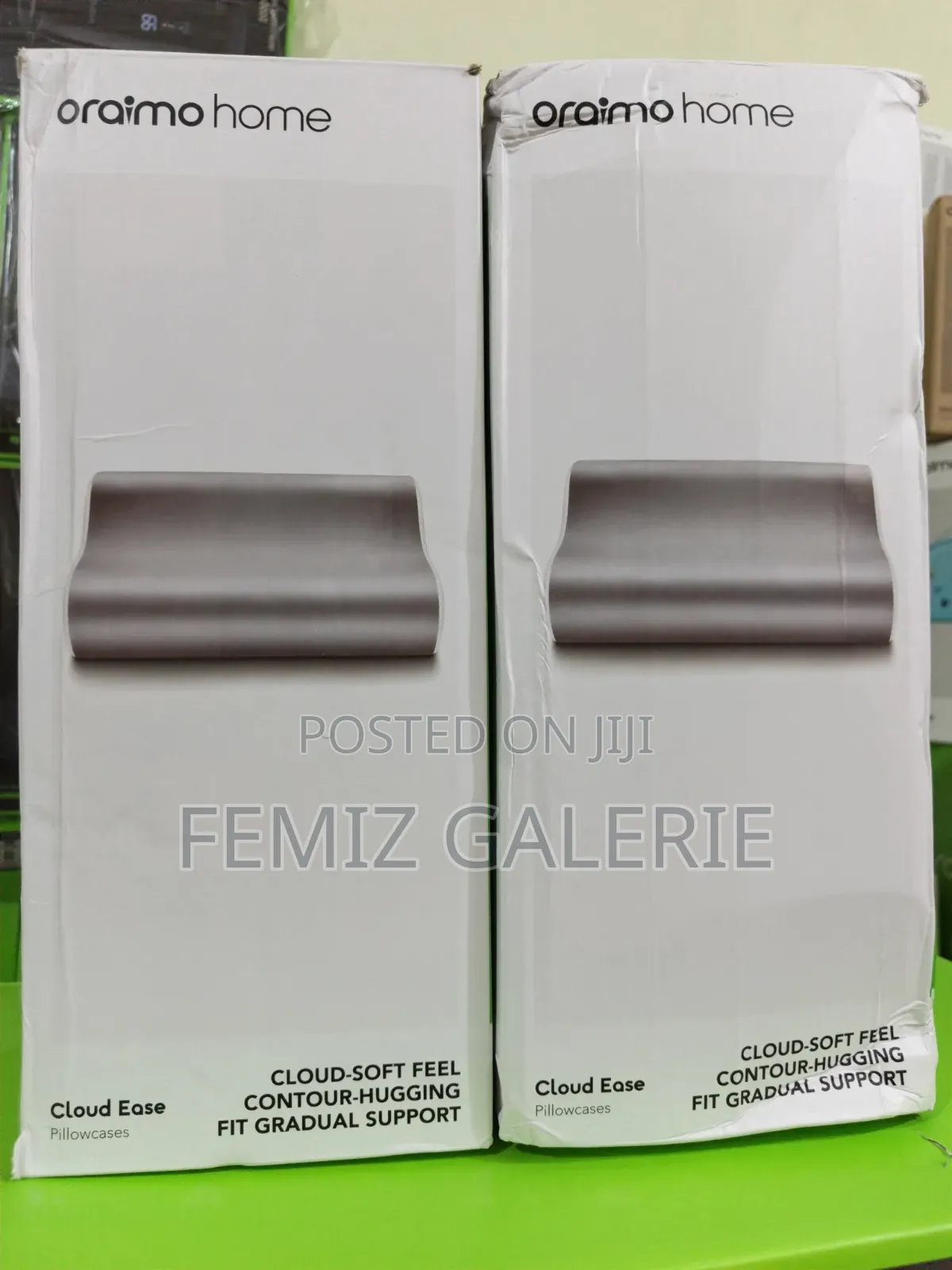 Oraimo CloudEase Memory Foam Pillow – Ergonomic Neck/Shoulder Support