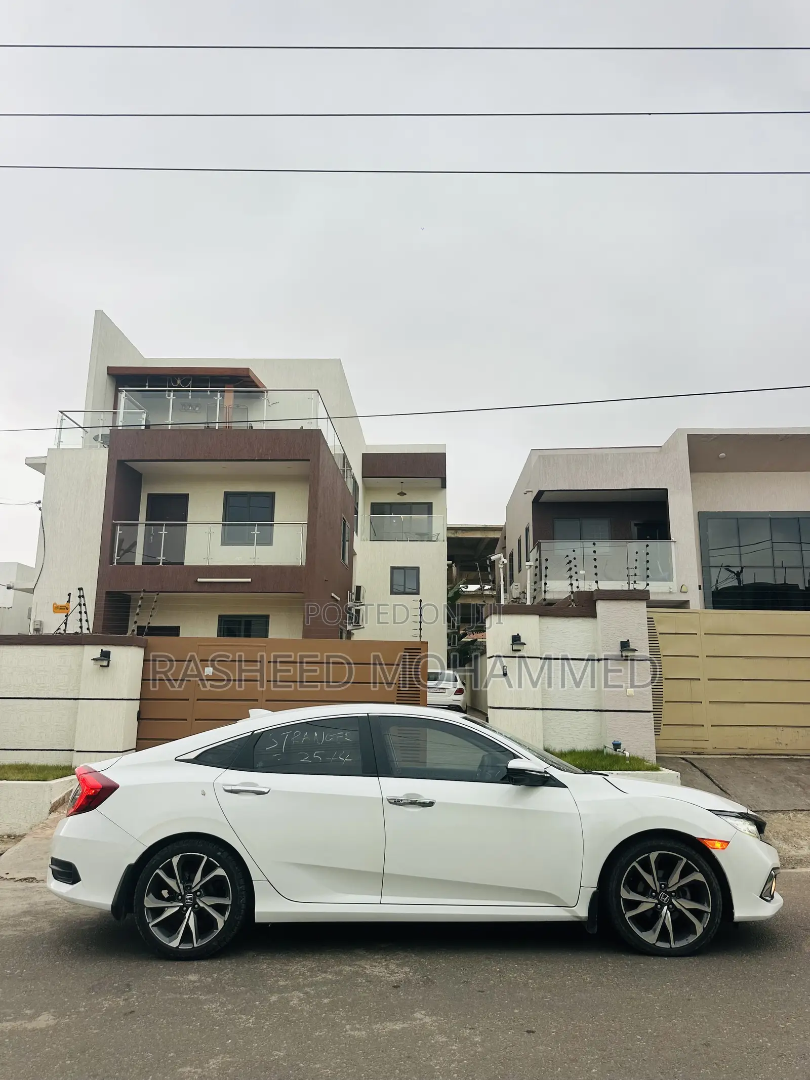 Honda Civic Touring Sedan 2020 White