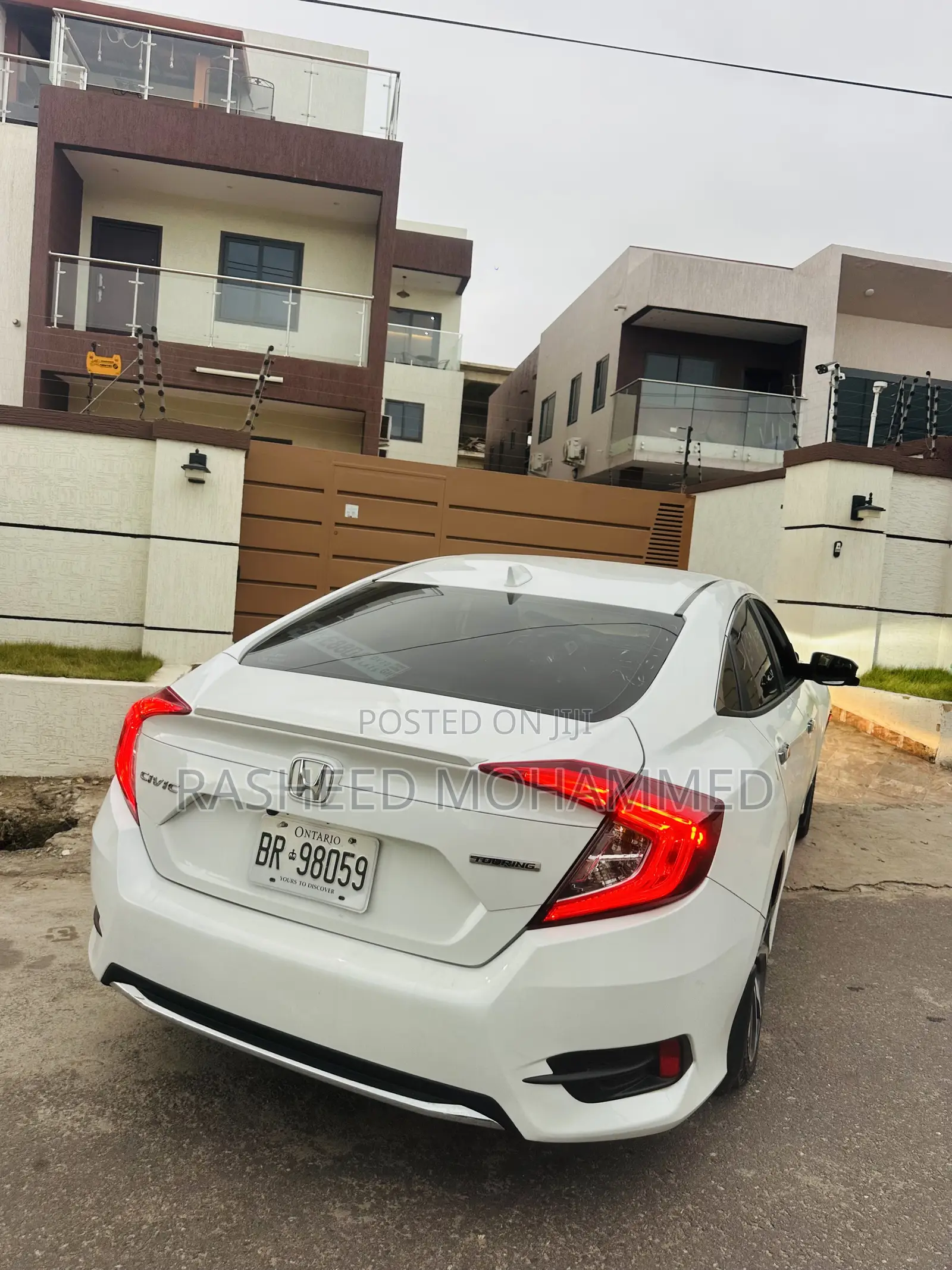 Honda Civic Touring Sedan 2020 White