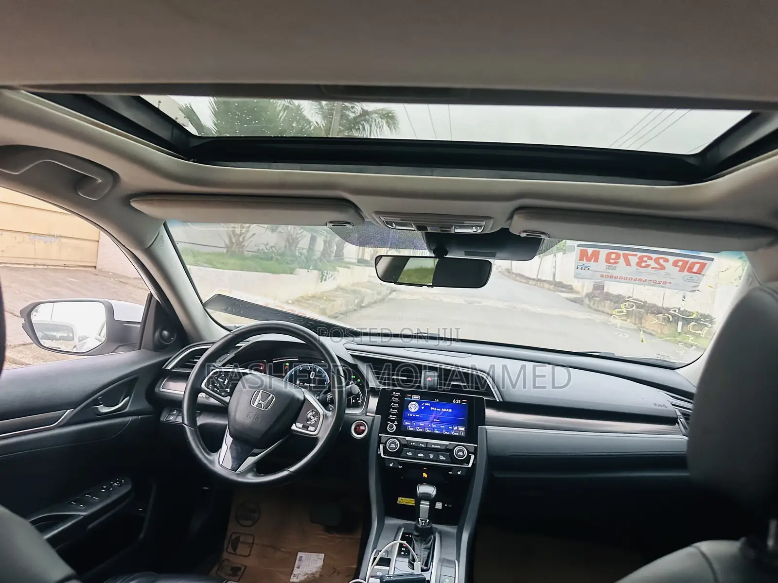 Honda Civic Touring Sedan 2020 White