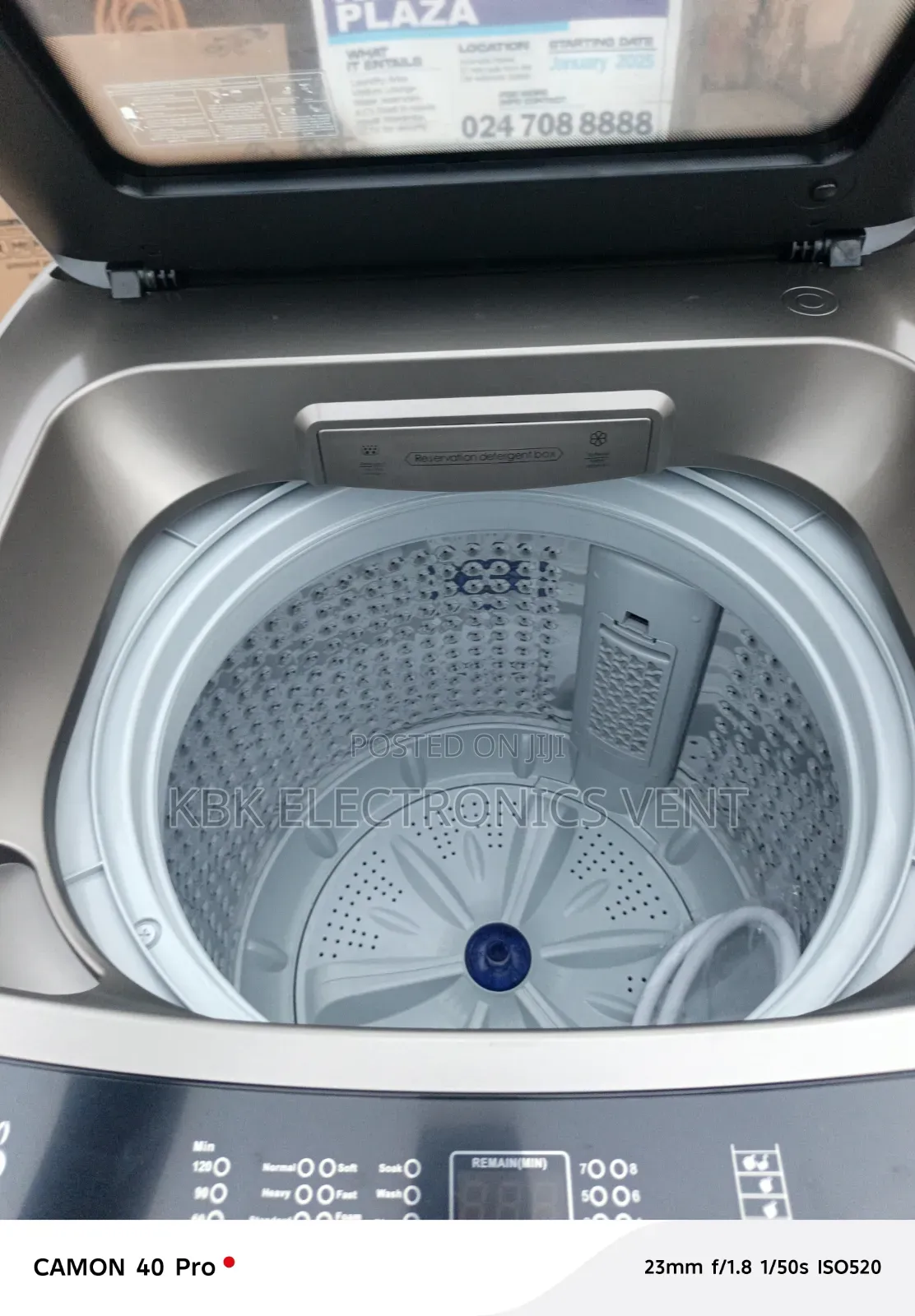Roch 18KG Top Load Full Automatic Washing Machine