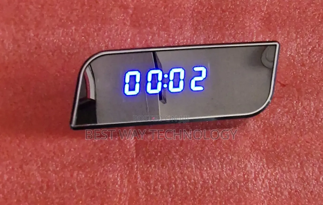 Table Clock Wireless Hidden Camera