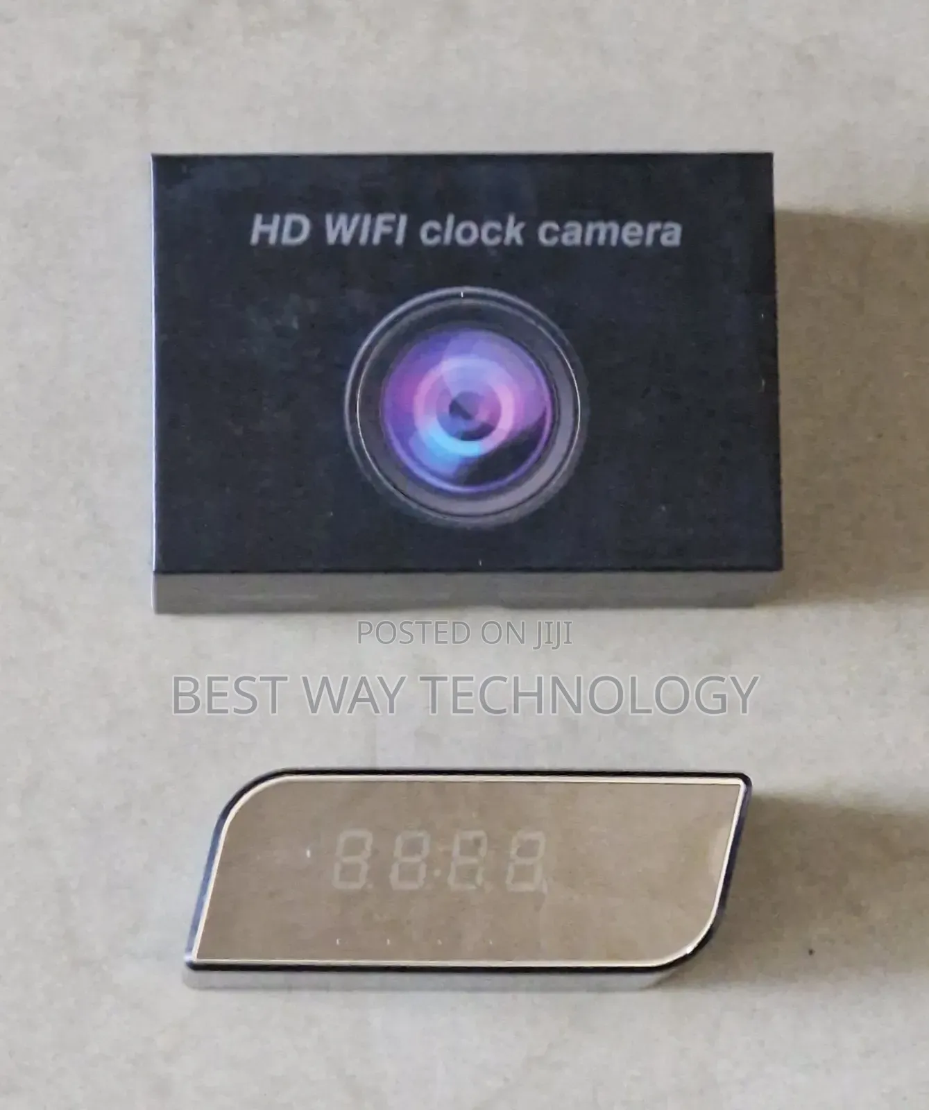 Table Clock Wireless Hidden Camera
