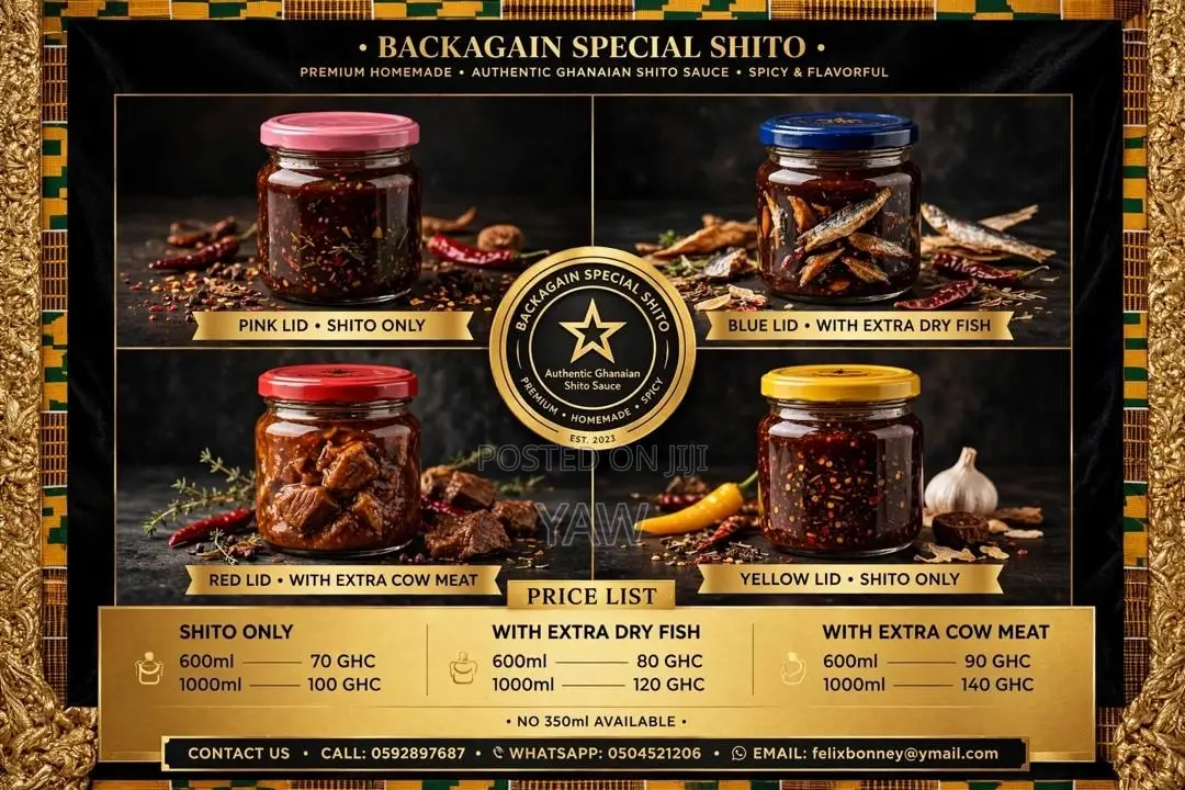 Backagain Tasty Shito