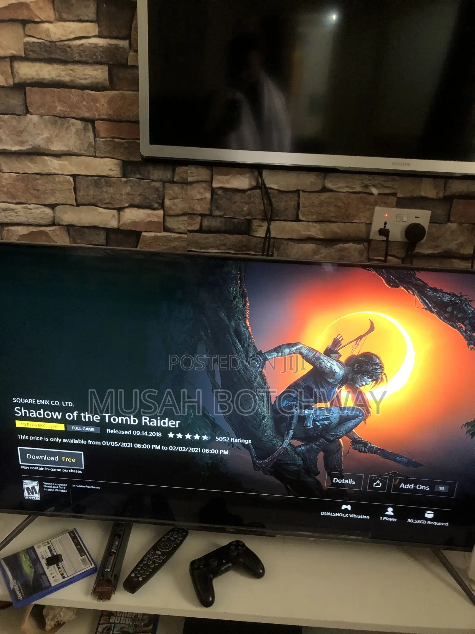Sony PS4 Slim 1TB – Very Neat + 1 Controller