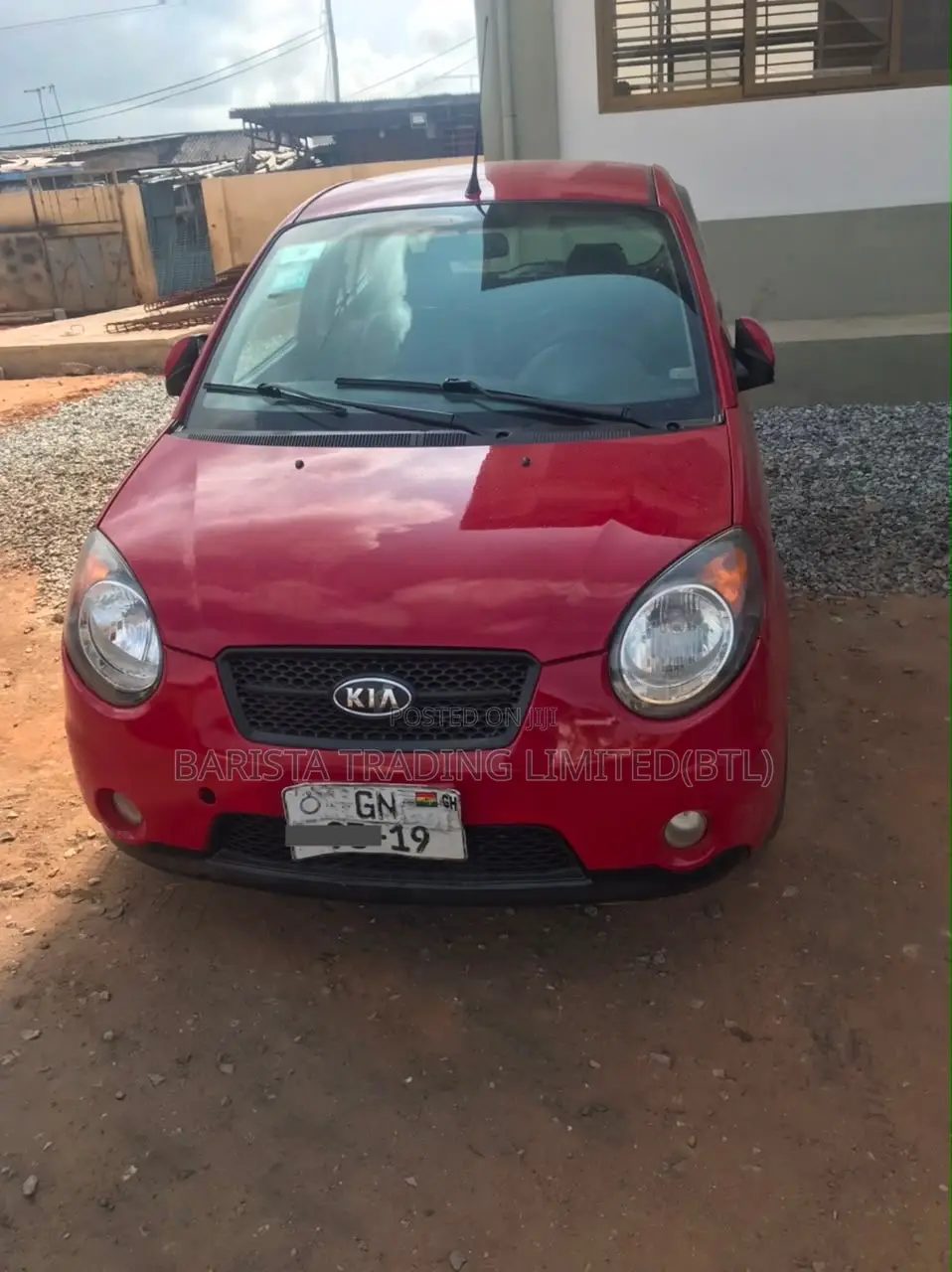 Kia Morning 2010 Red