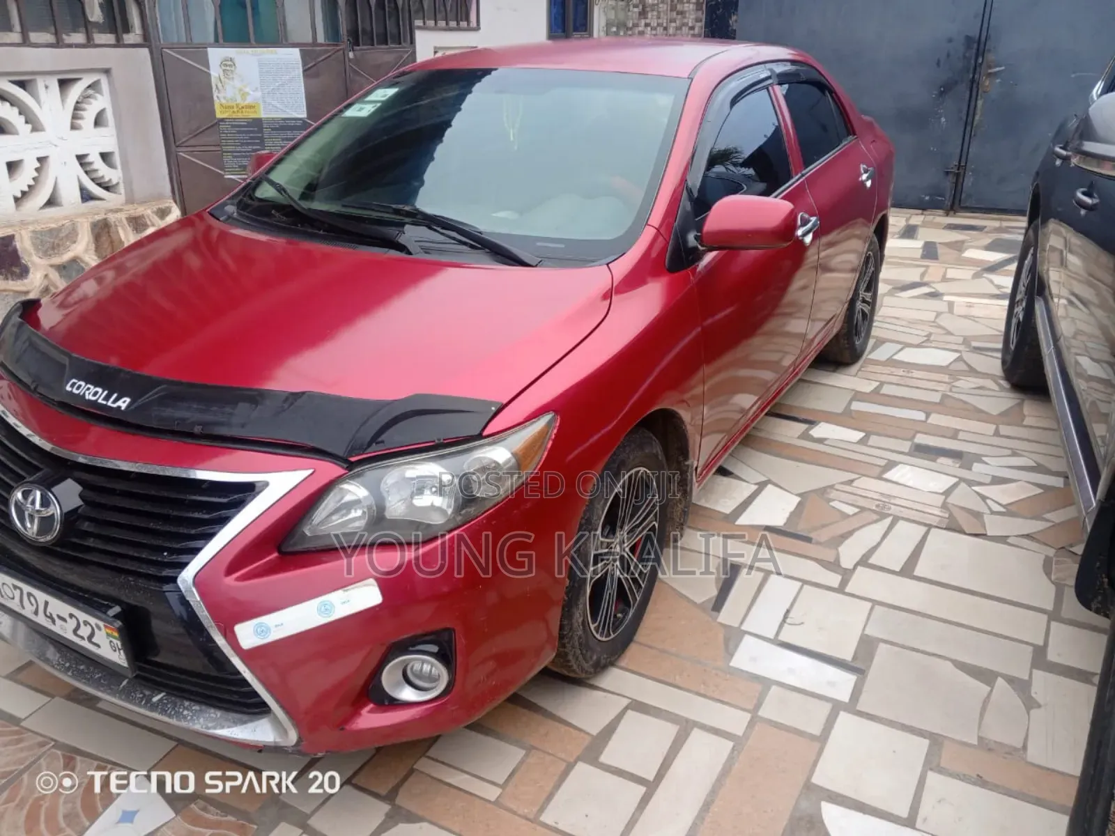 Toyota Corolla 2009 Red