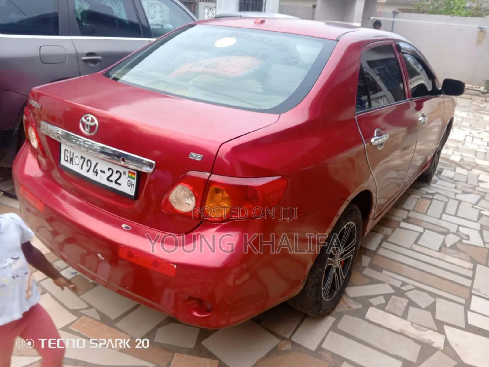 Toyota Corolla 2009 Red