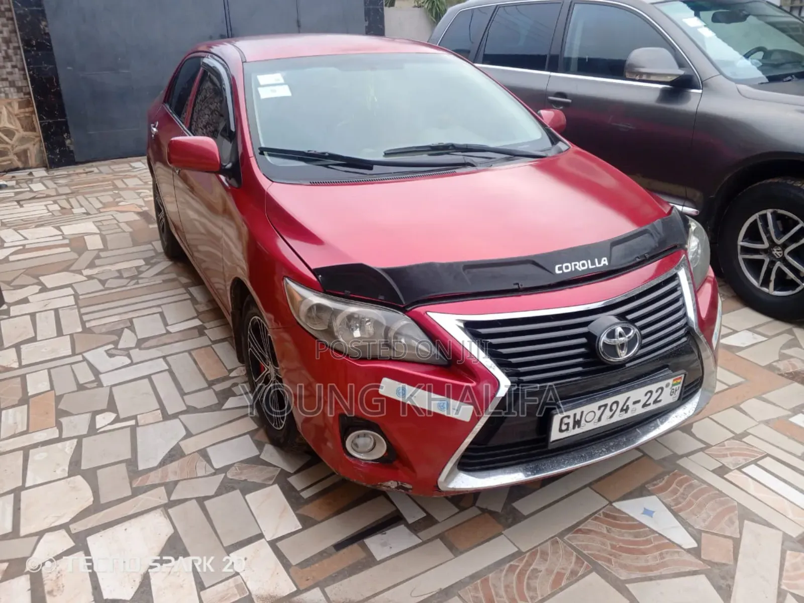 Toyota Corolla 2009 Red