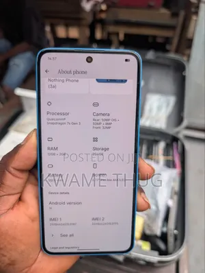 Nothing Phone 3a 256 GB Blue