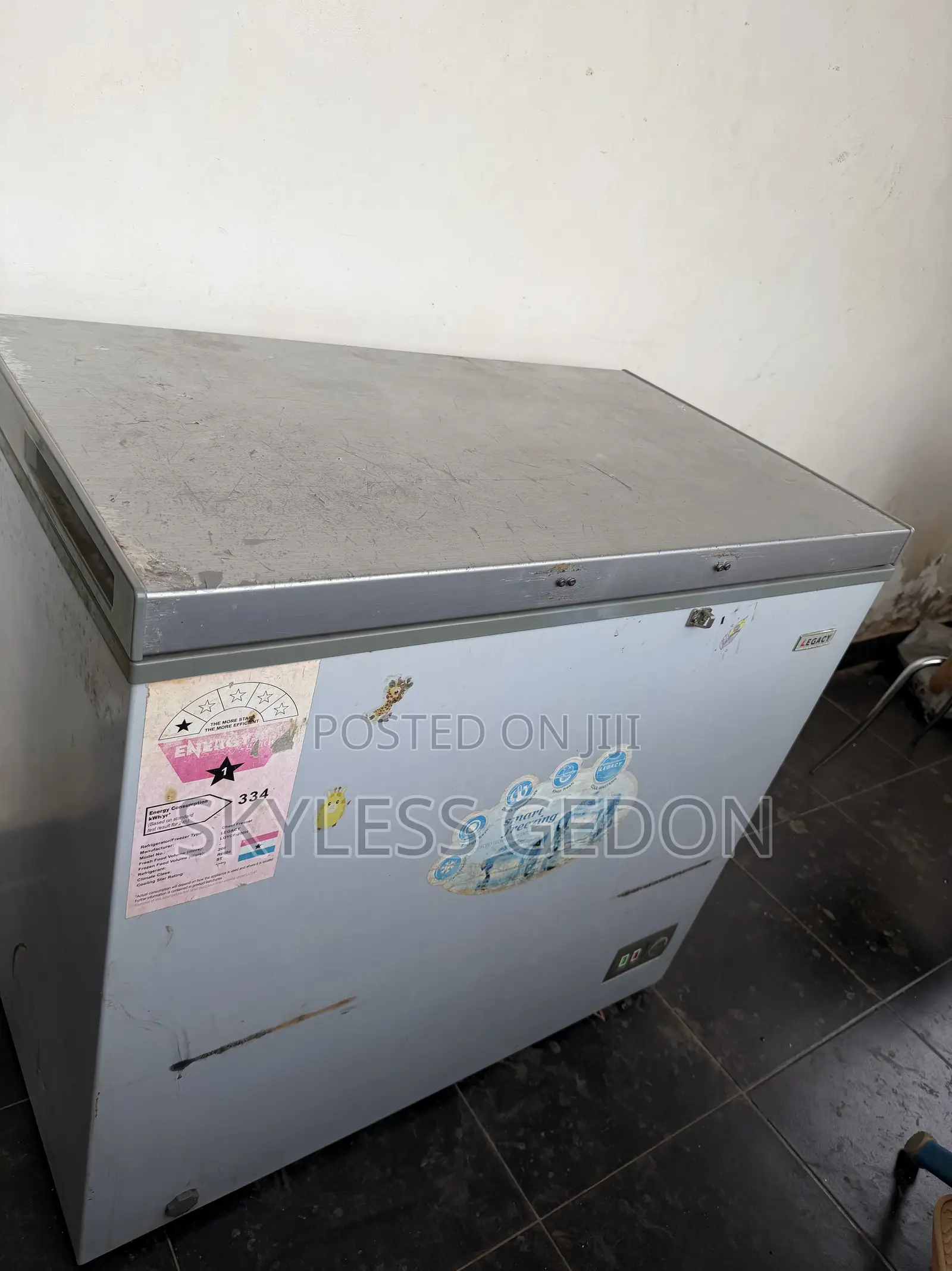 Legacy Deep Freezer 200L Is in Good Condition Available as Seen