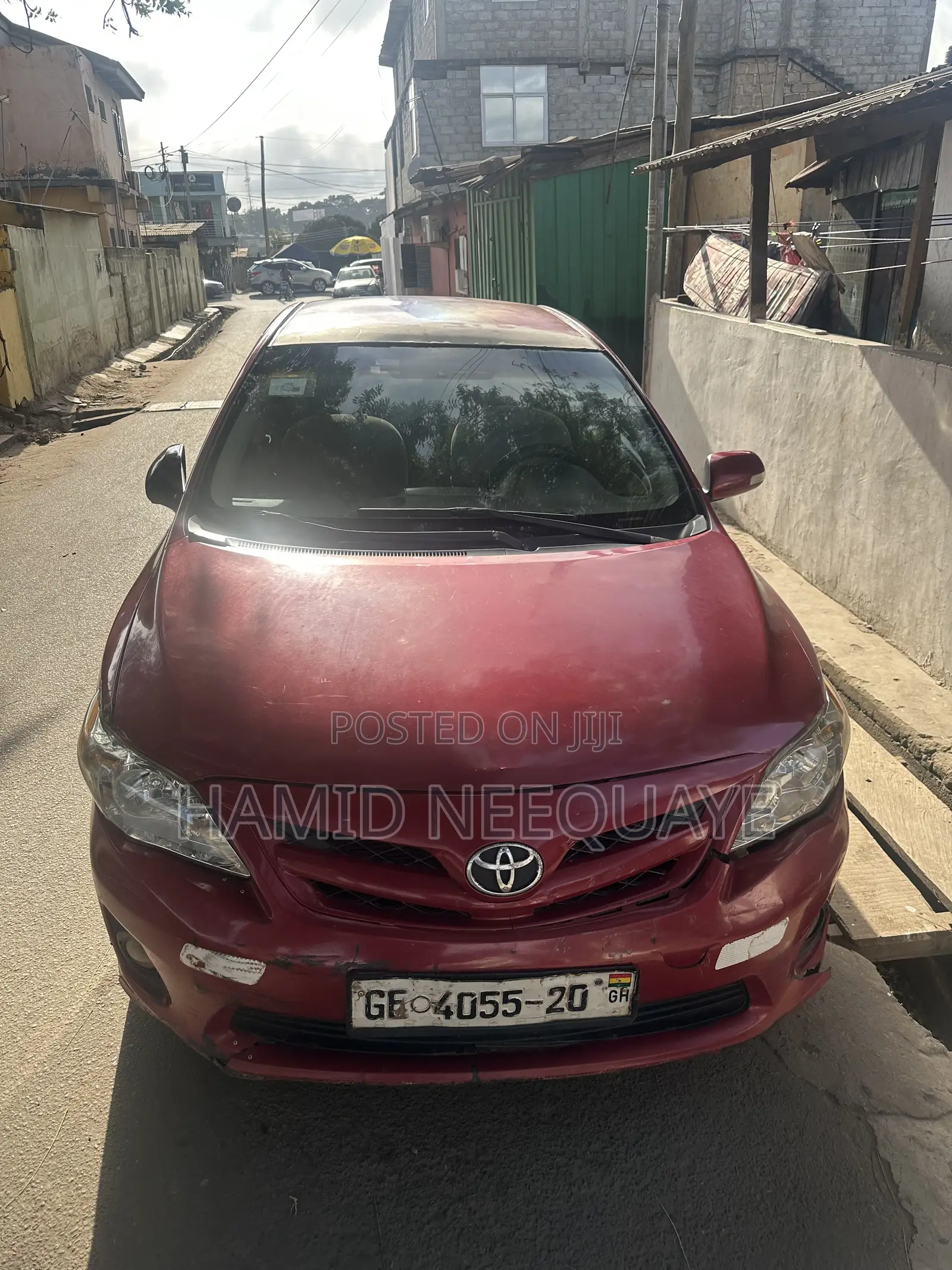 Toyota Corolla Base 4dr Sedan (1.8L 4cyl 5M) 2011 Red