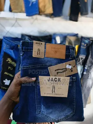 Men Blue Jeans