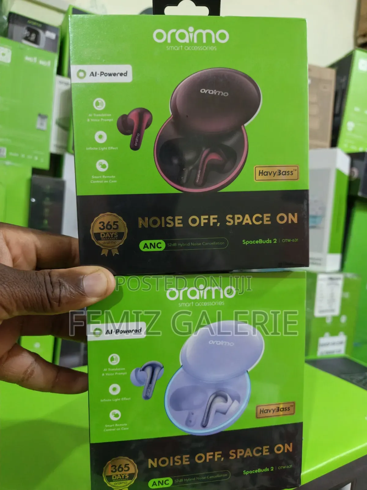 Oraimo Spacebuds 2 Ai Smart True Wireless Earbuds