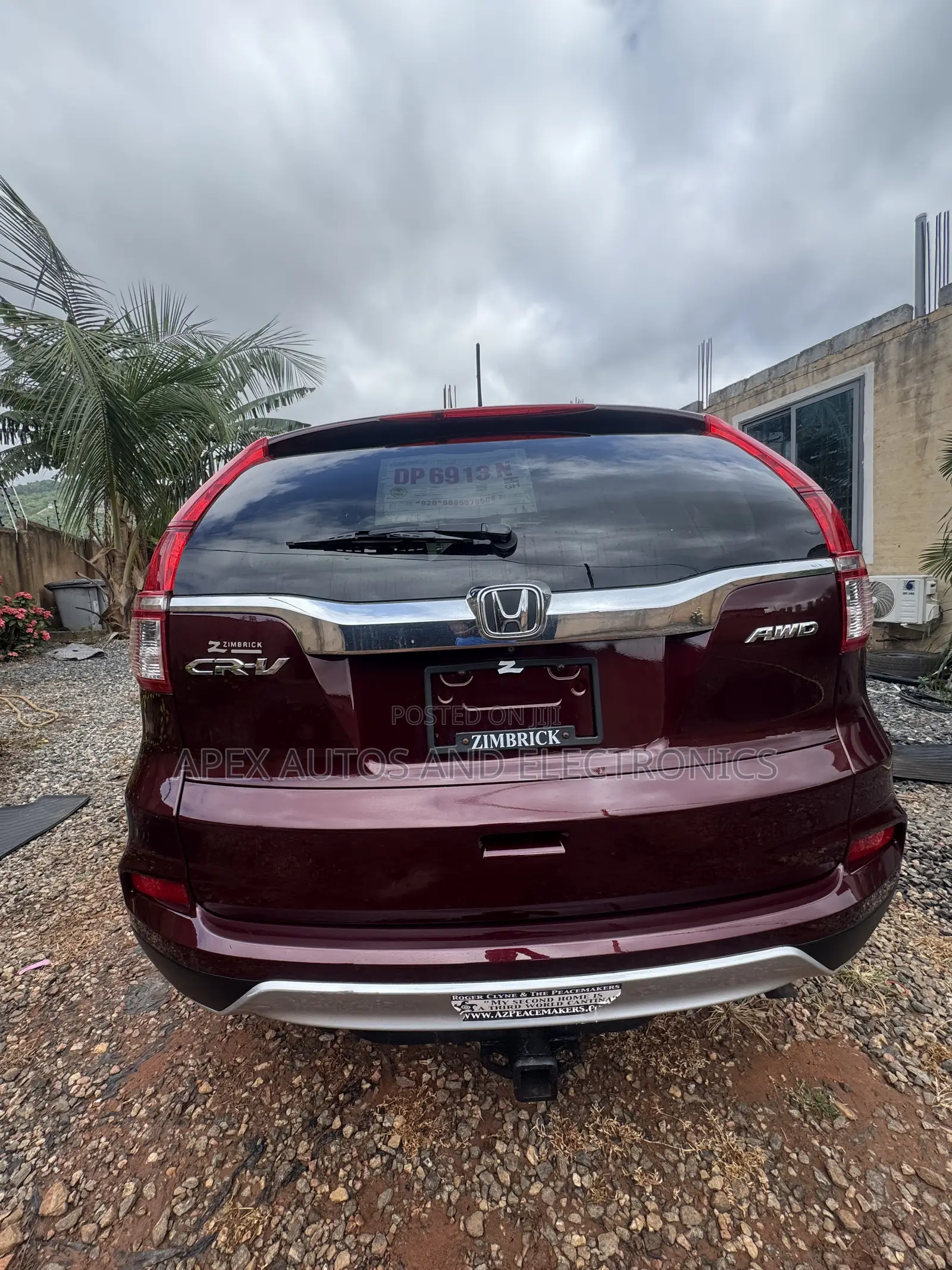 Honda CR-V 2016 Burgundy