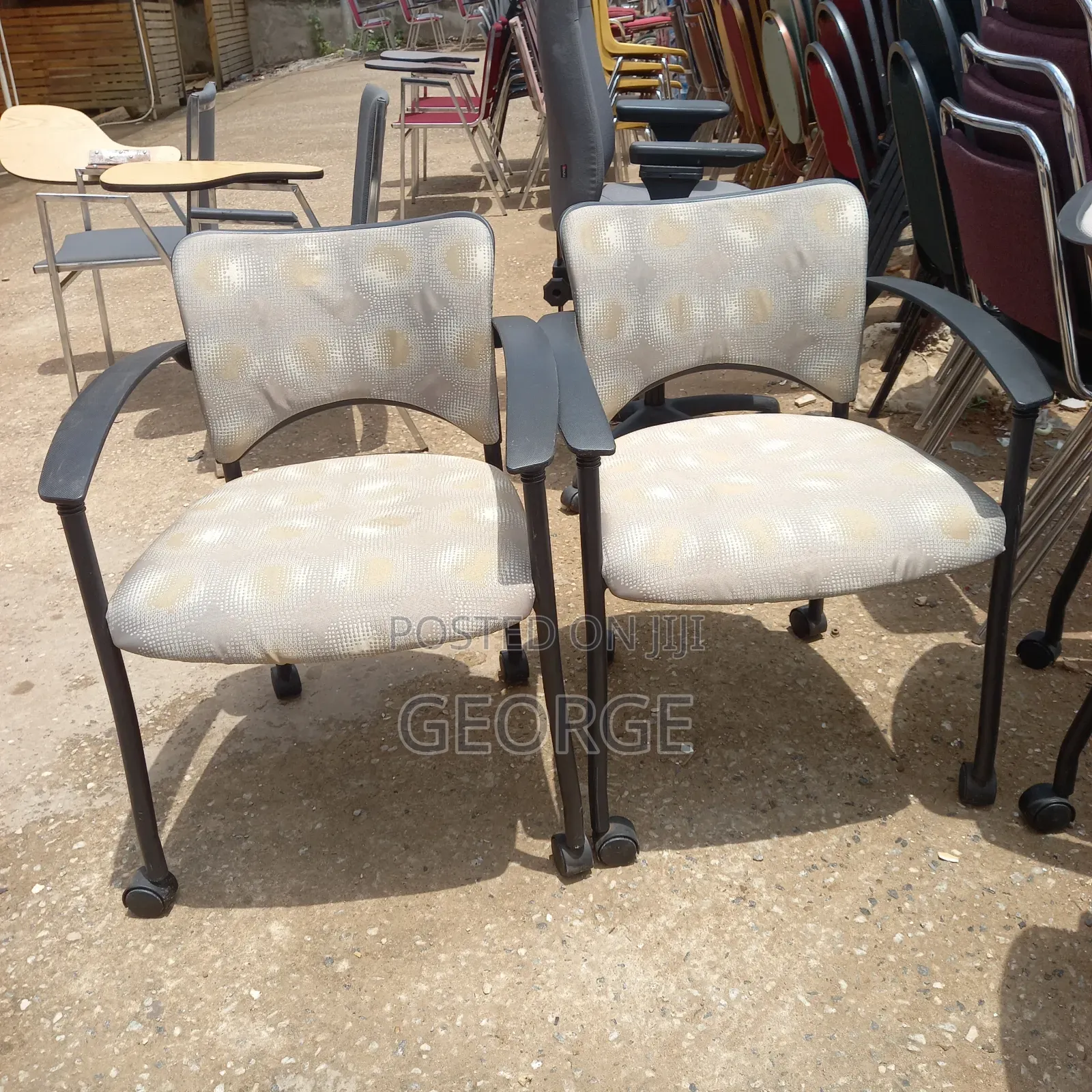Foreign Used Stackable Chairs