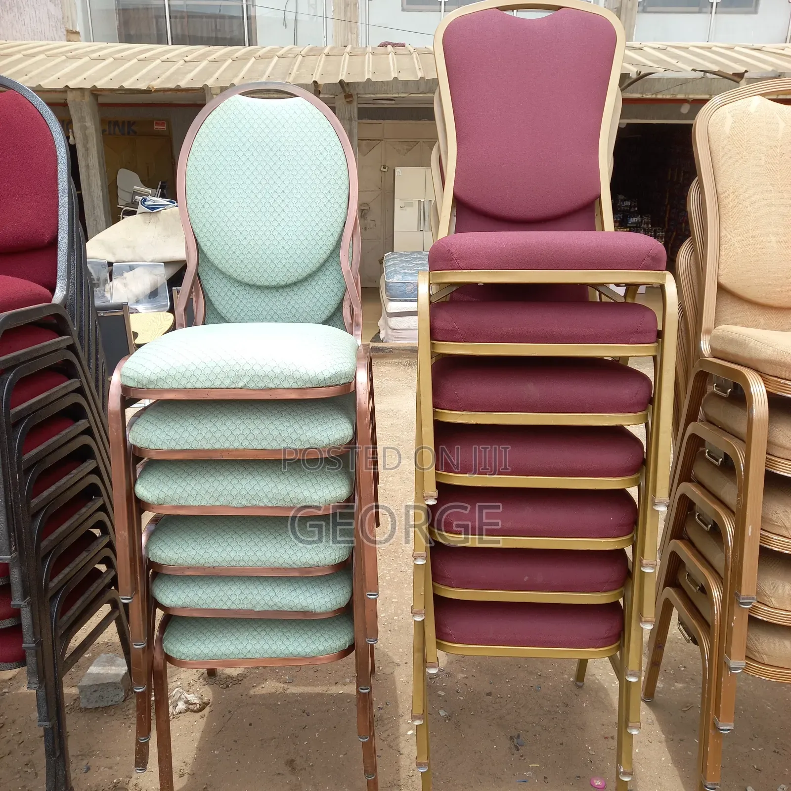 Foreign Used Stackable Chairs