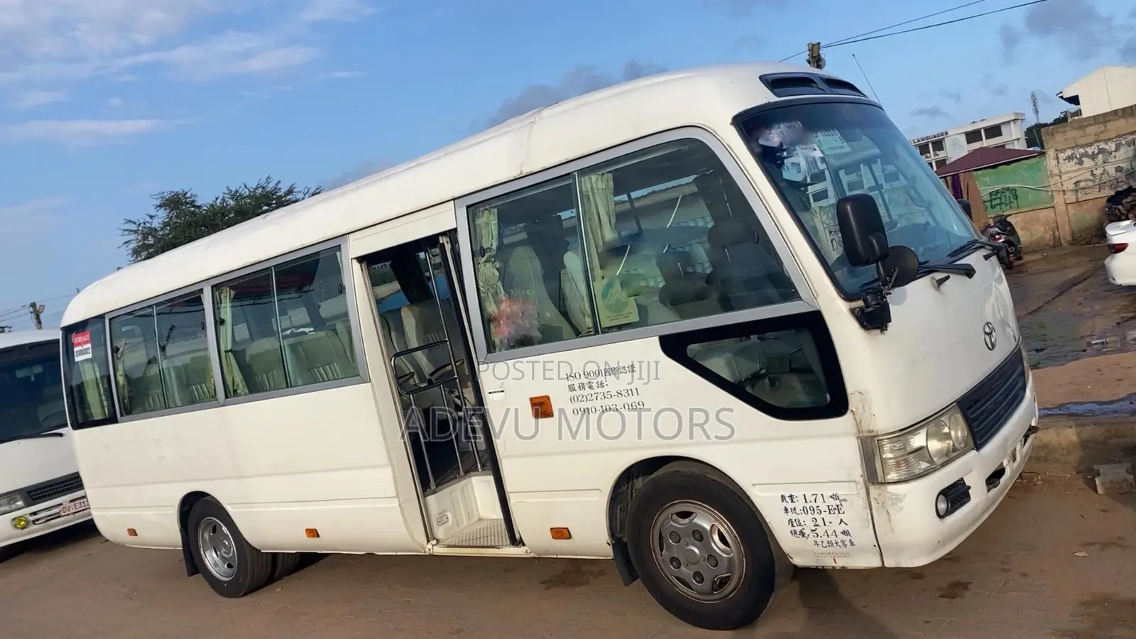 Toyota Coaster 2013 White