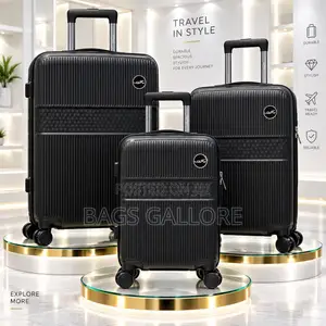 Black Silicon Luggage