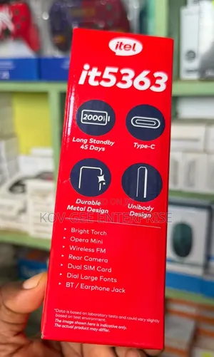 New Itel it5362 Black