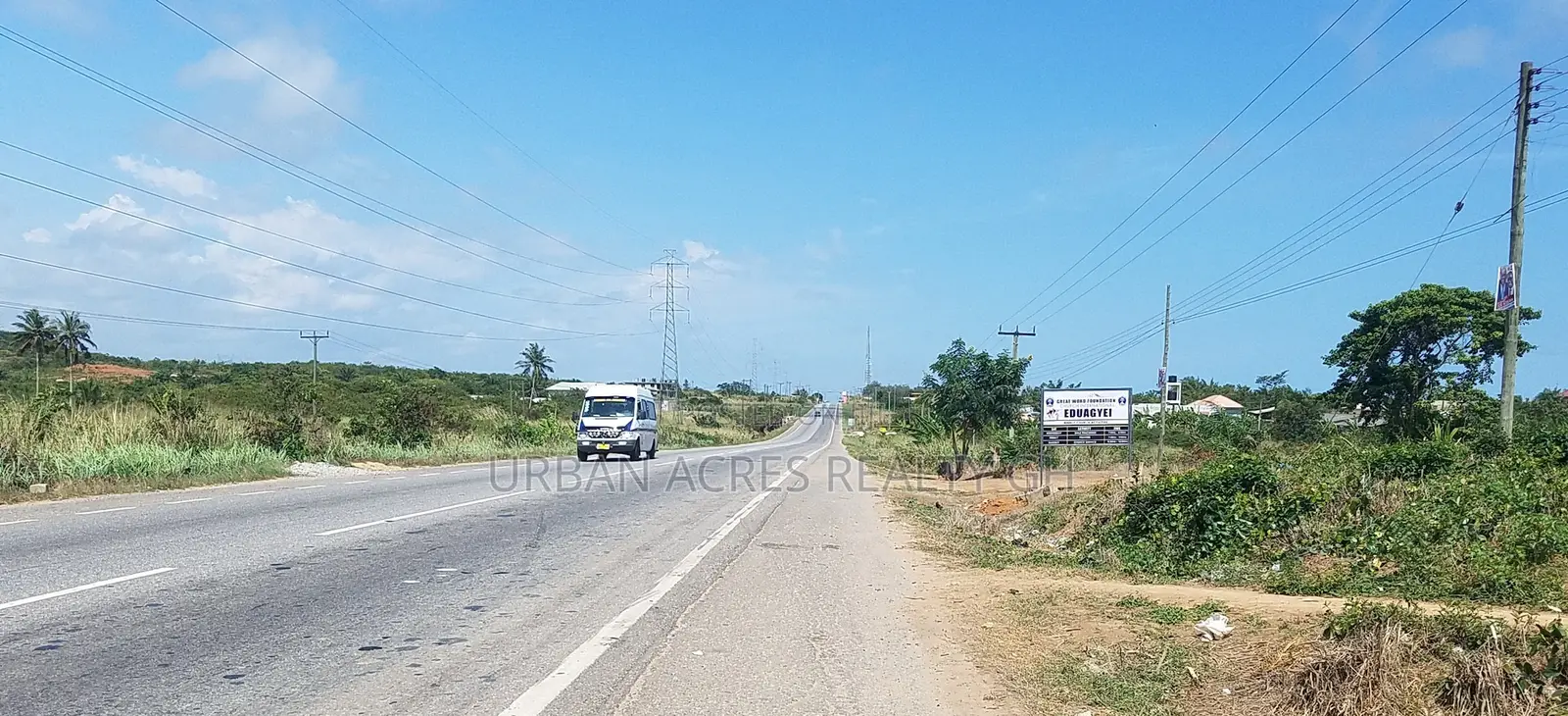 CENTRAL REGN, ELMINA (CAPE - TAKORADI HWY) _ 2 Acres Roadside Land