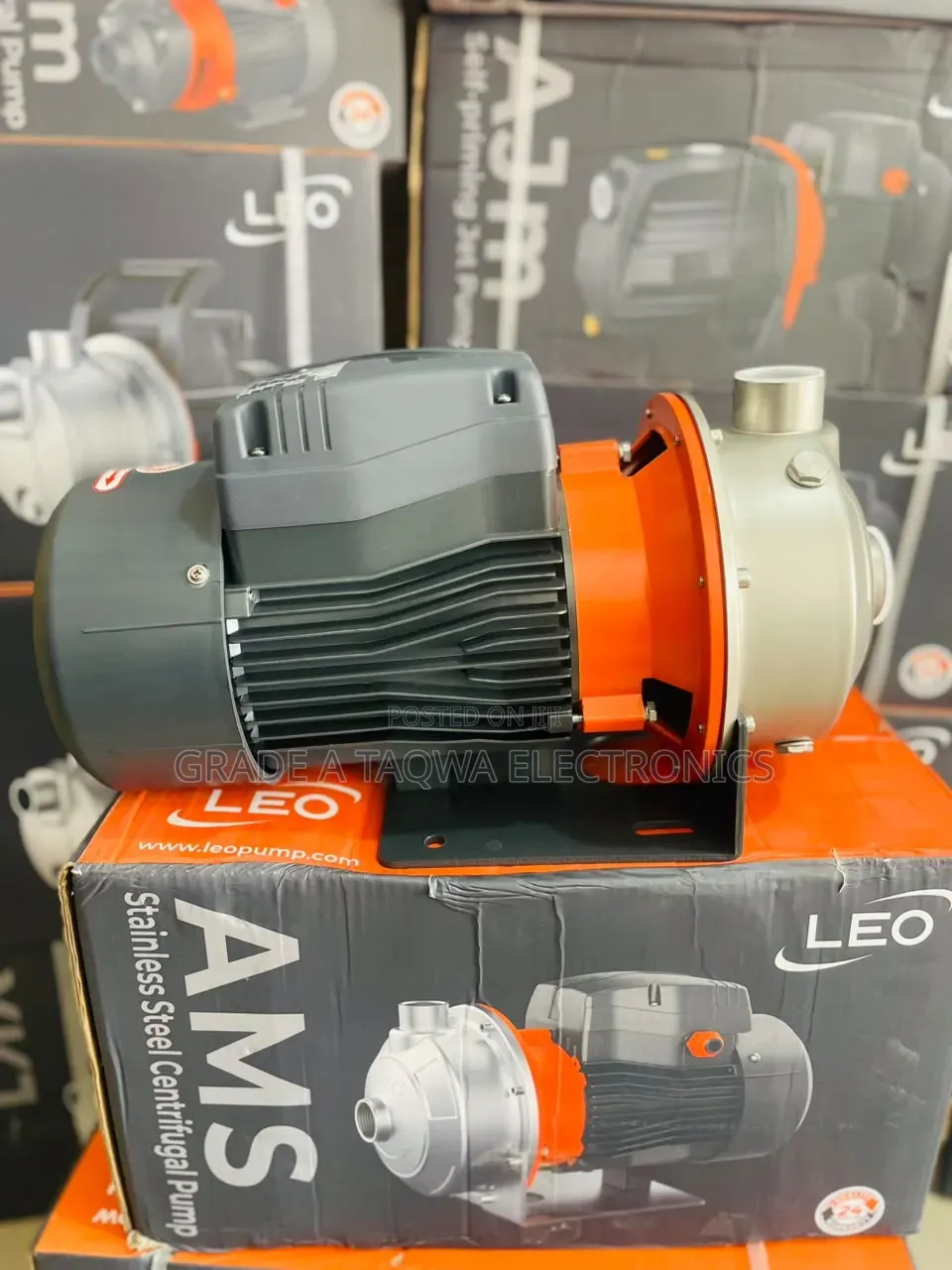 300 L/Min 3-HP Centrifugal Stainless Water Pump