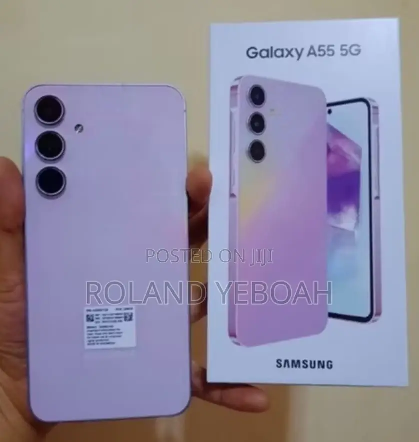 New Samsung Galaxy A55 256 GB Pink