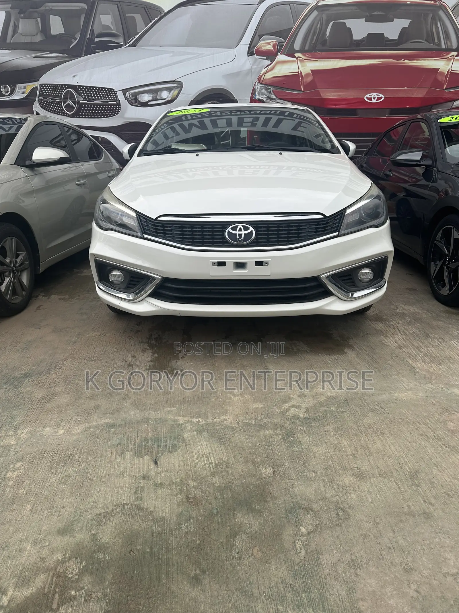 Toyota Belta 2023 White