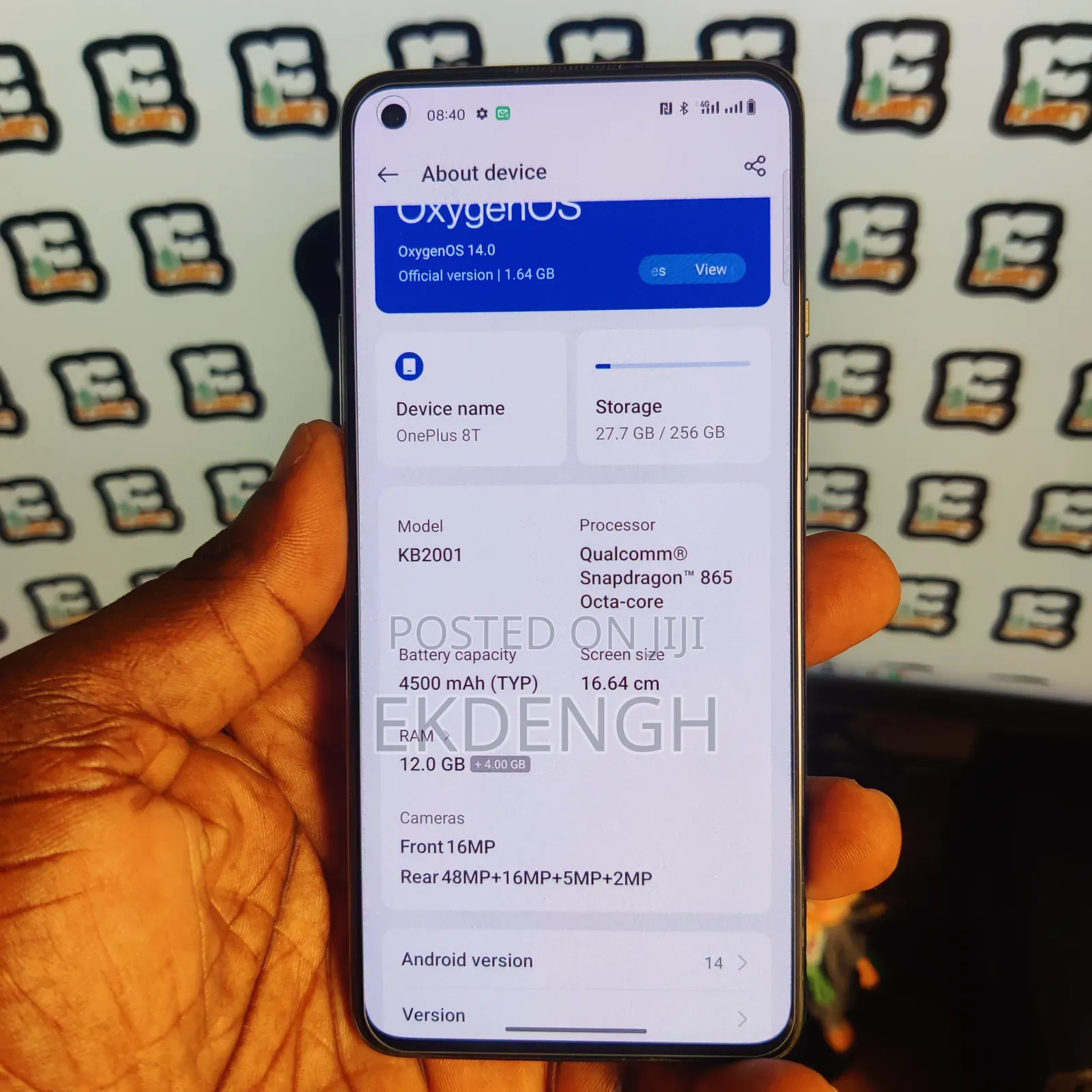 OnePlus 8T 256 GB Gray
