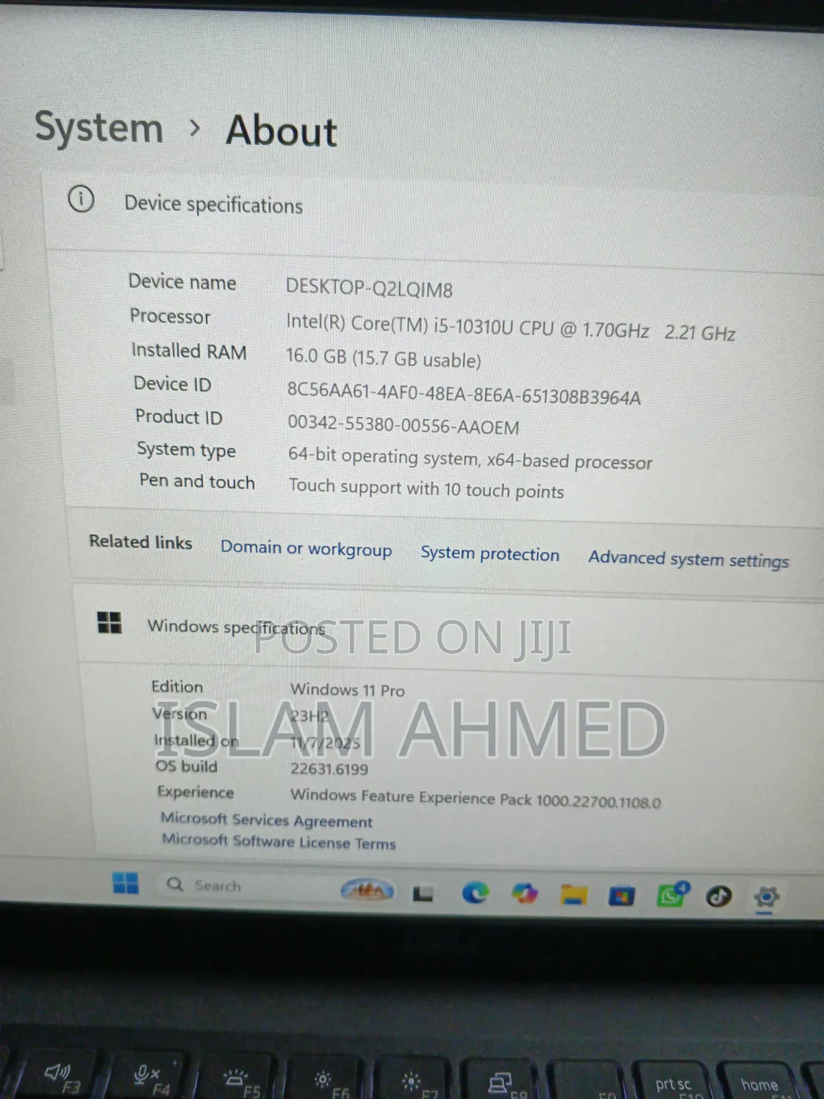 Laptop Dell Latitude 7410 16GB Intel Core i5 SSD 512GB