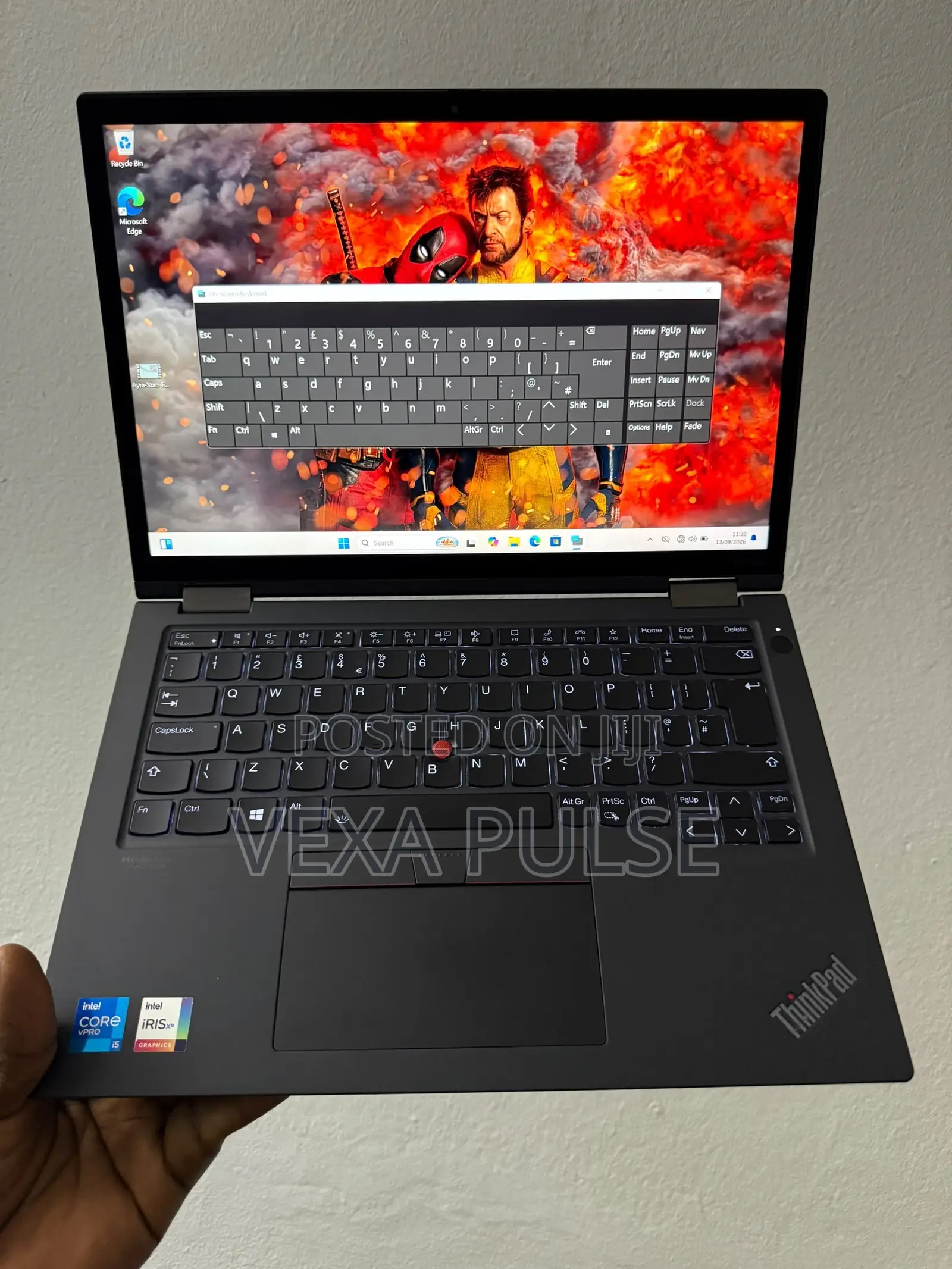 Laptop Lenovo ThinkPad x13 Yoga 16GB Intel Core i5 SSD 256GB