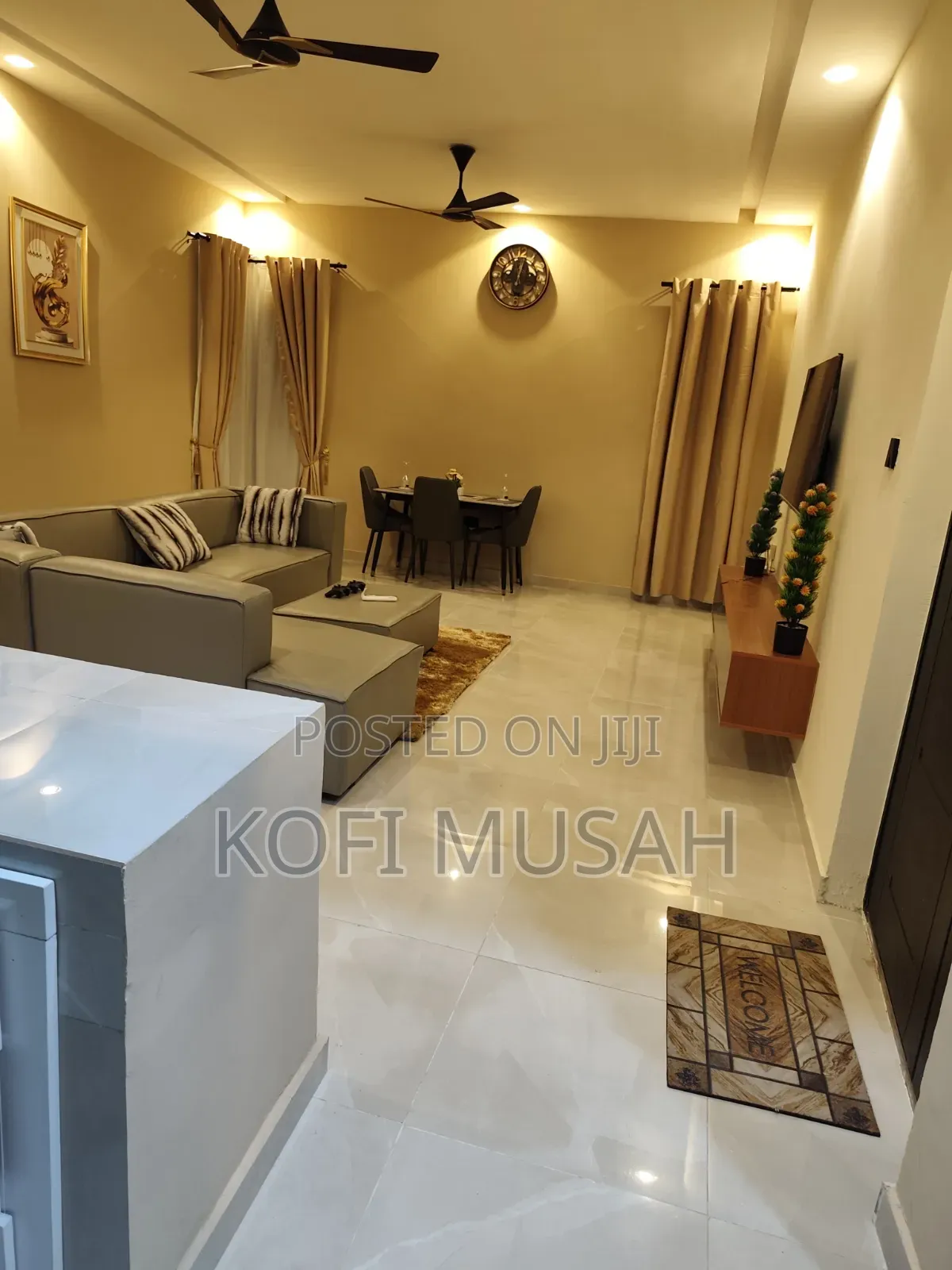 Furnished 1bdrm Apartment in Madina, Zongo Junction for rent