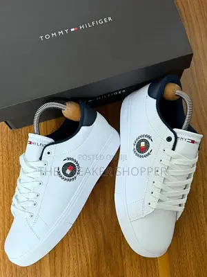 Tommy Hilfiger TH Crest Court Low Top - White