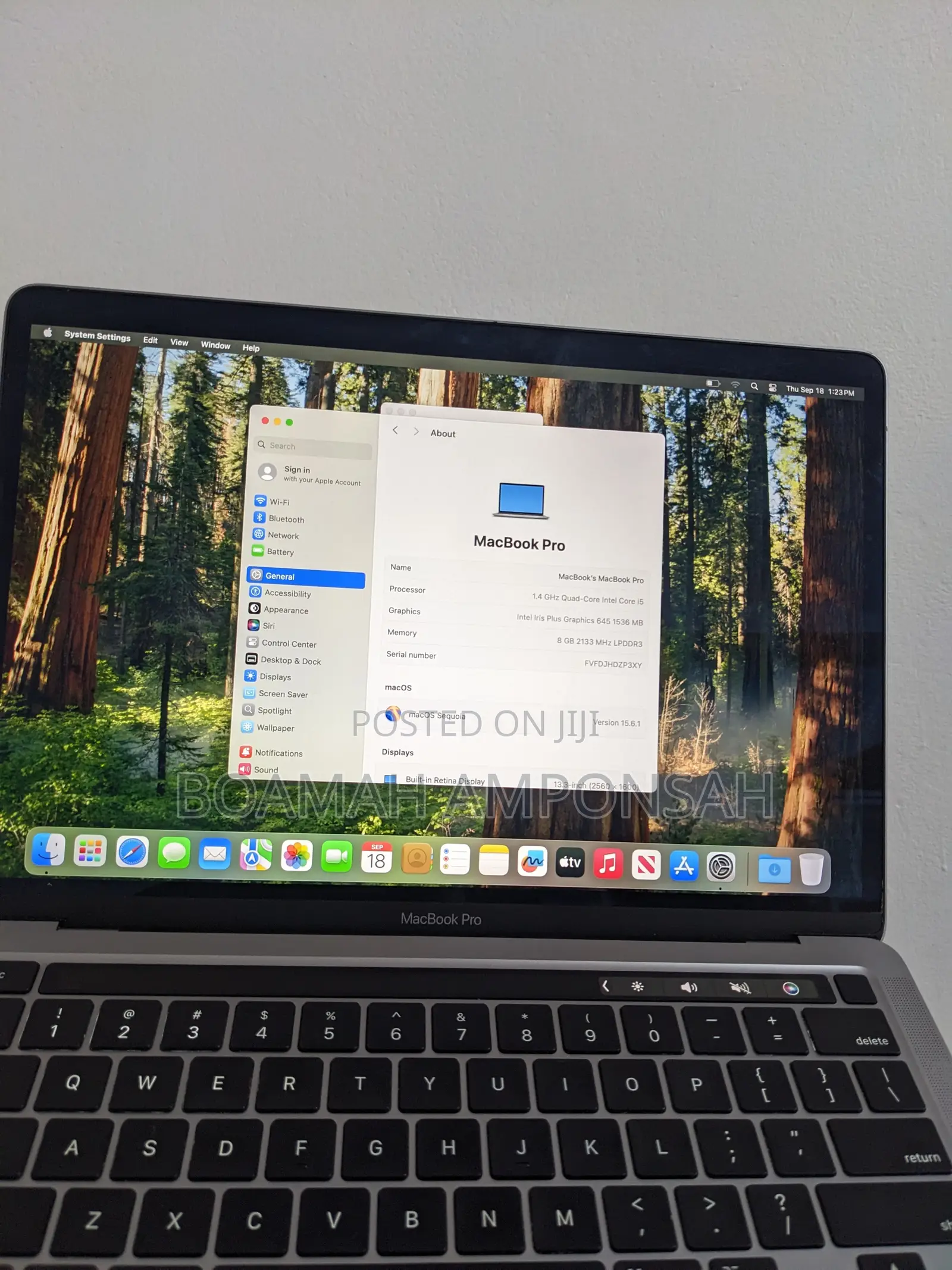 Laptop Apple MacBook Pro 2020 8GB Intel Core i5 SSD 256GB