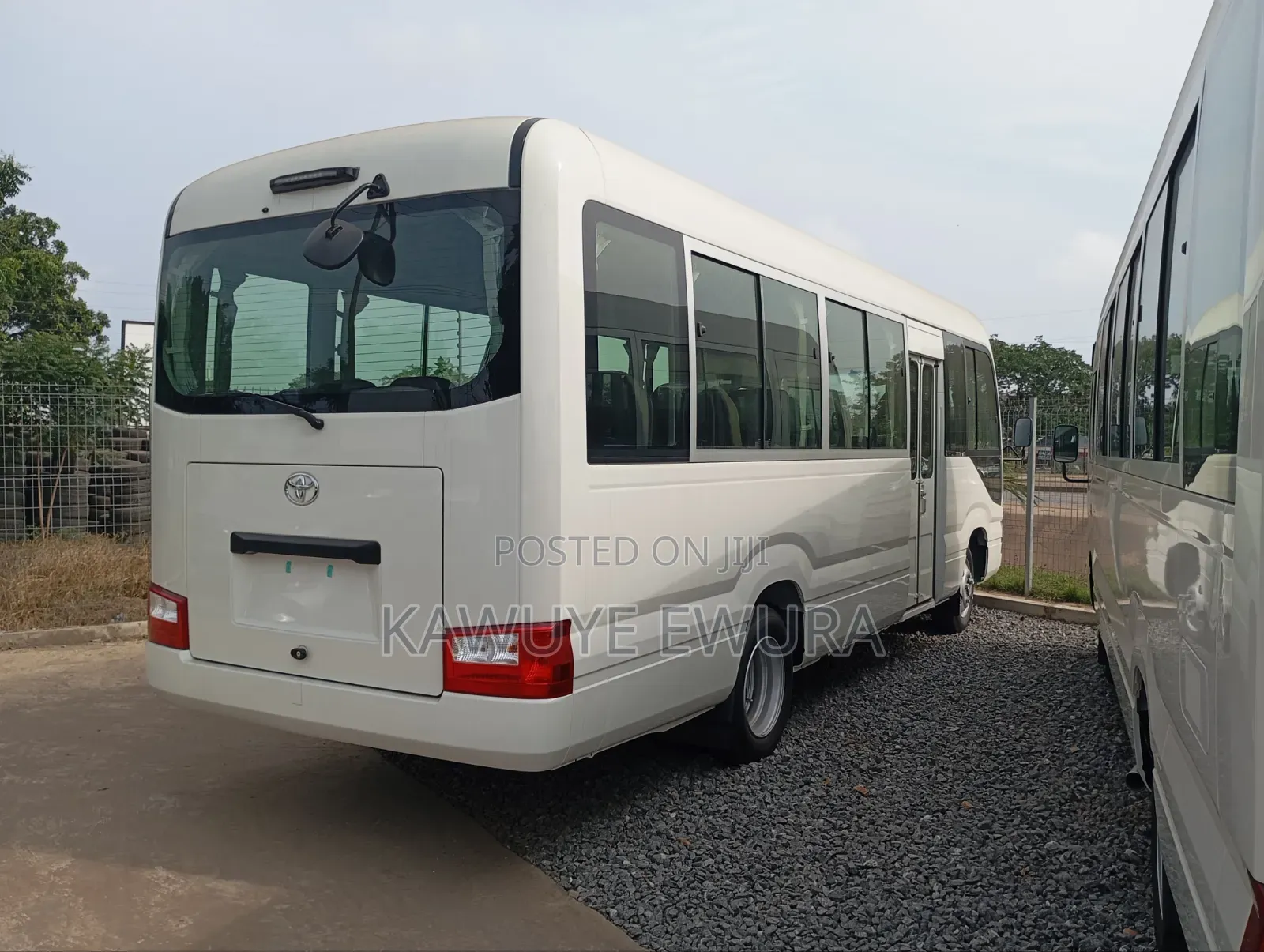 New Toyota Coaster 2025 White