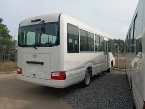 New Toyota Coaster 2025 White