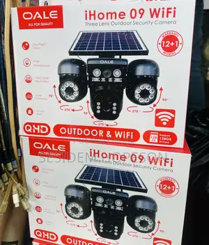 OALE iHome 09 WiFi Three Lens Outdoor Security Camera