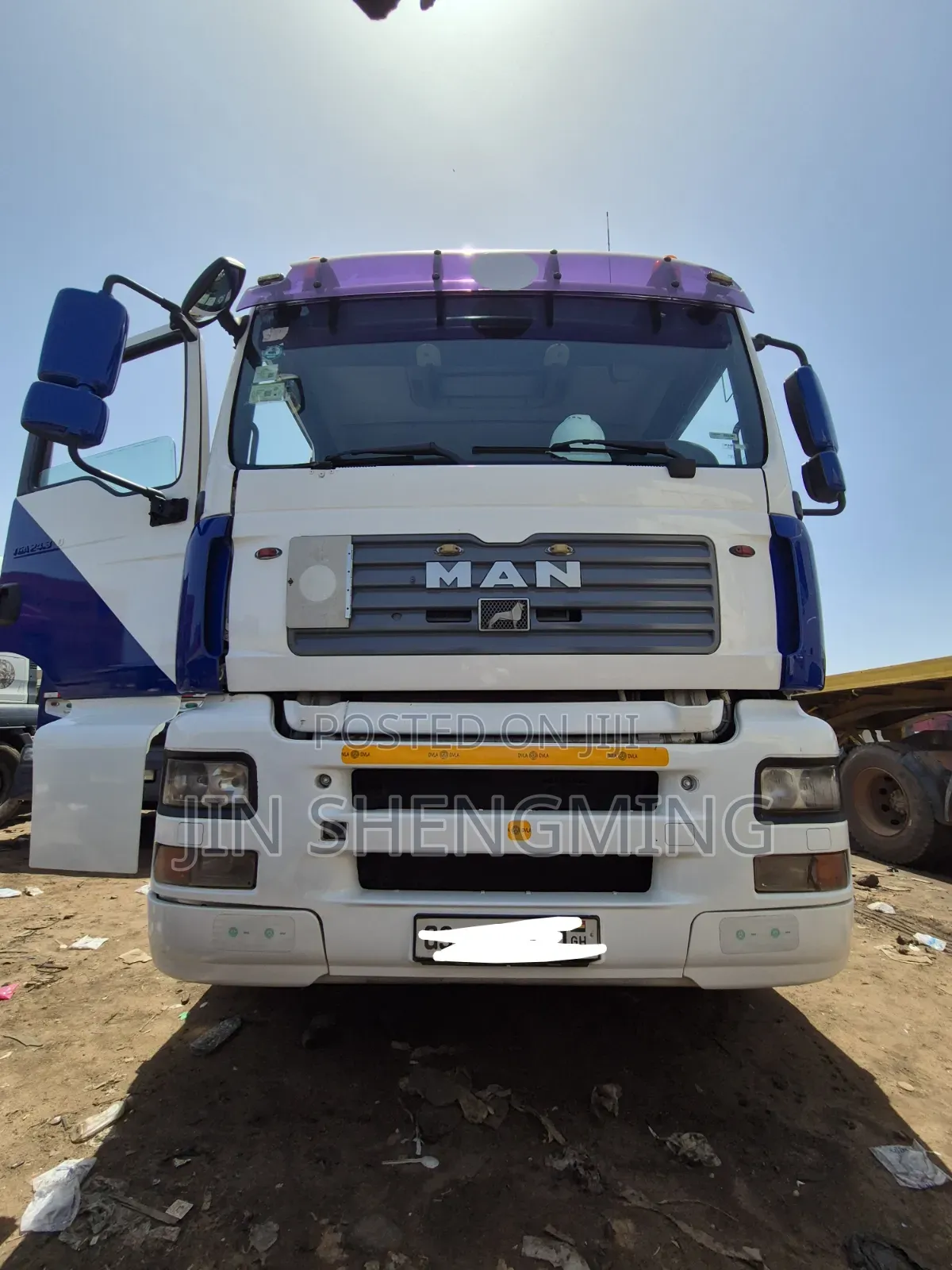 Man Diesel TGA and Trailer