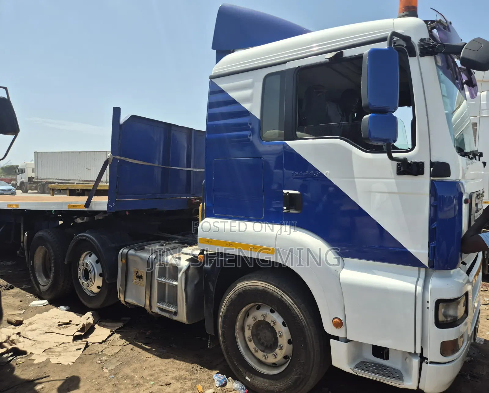Man Diesel TGA and Trailer
