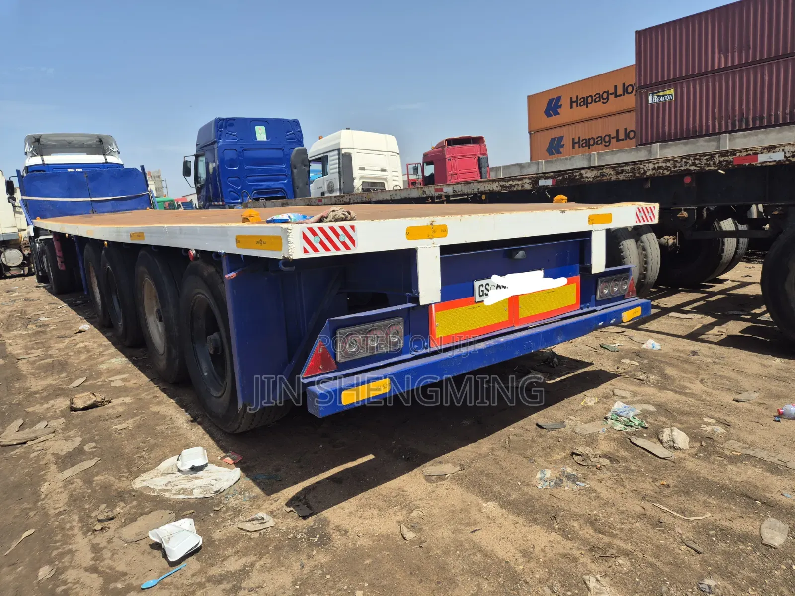 Man Diesel TGA and Trailer