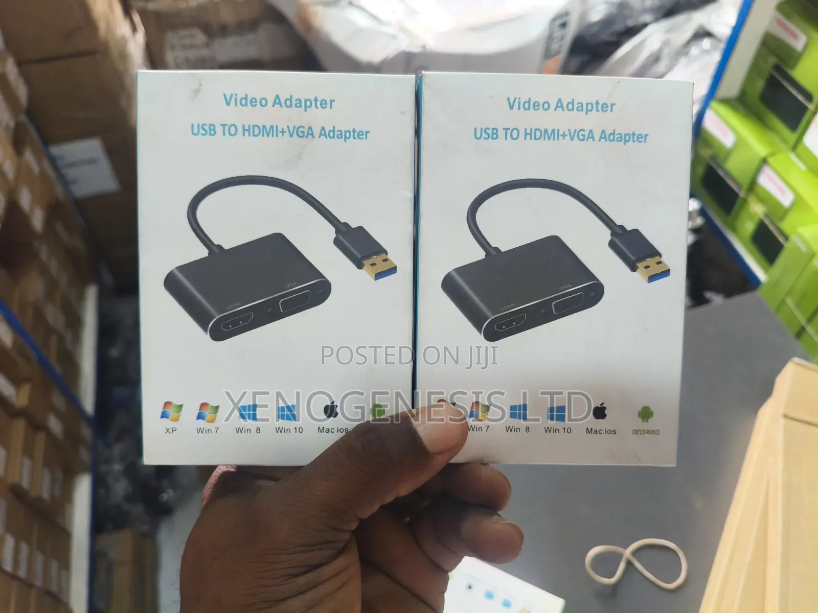 USB to Hdmi Vga Adapter