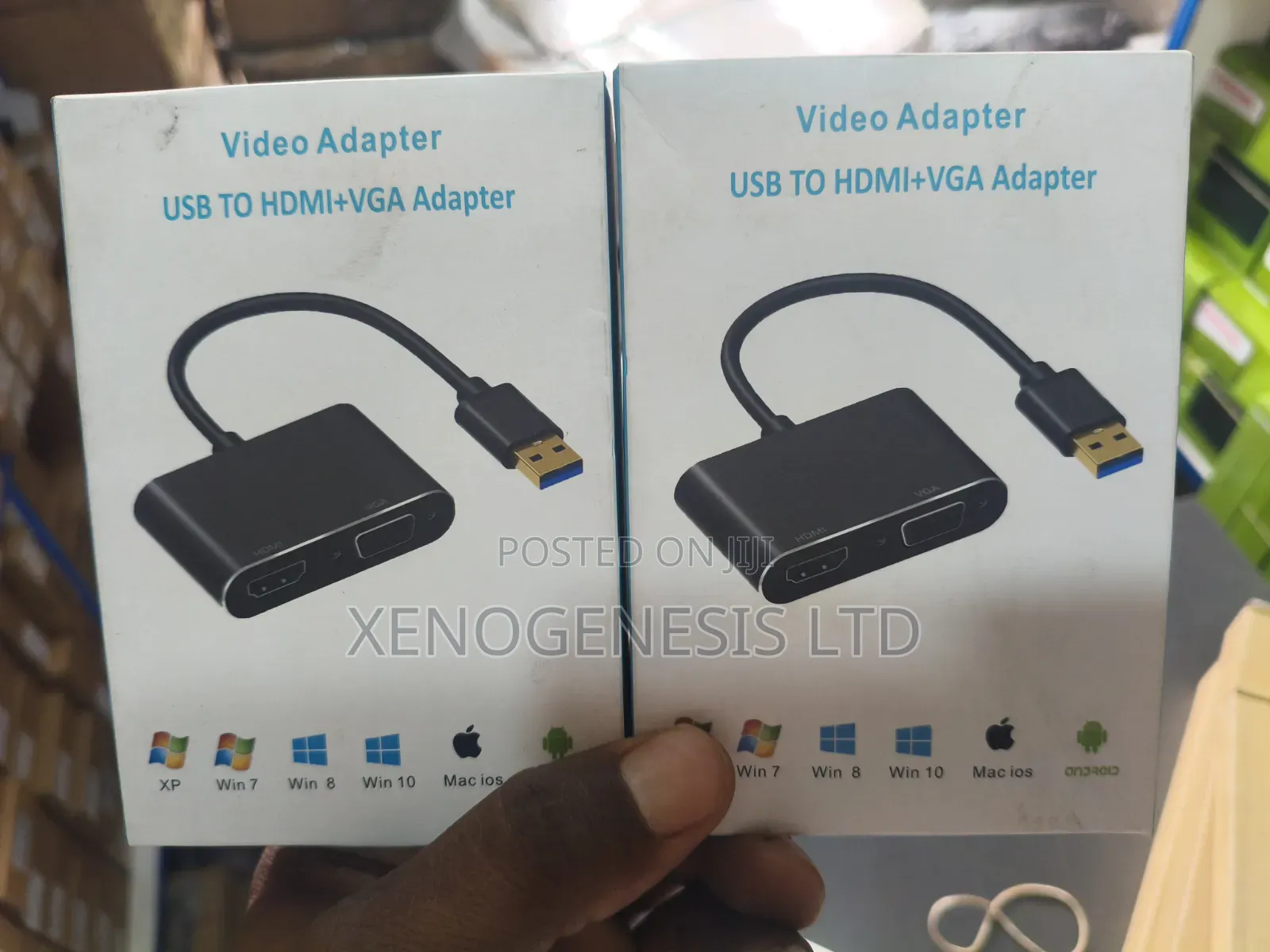 USB to Hdmi Vga Adapter