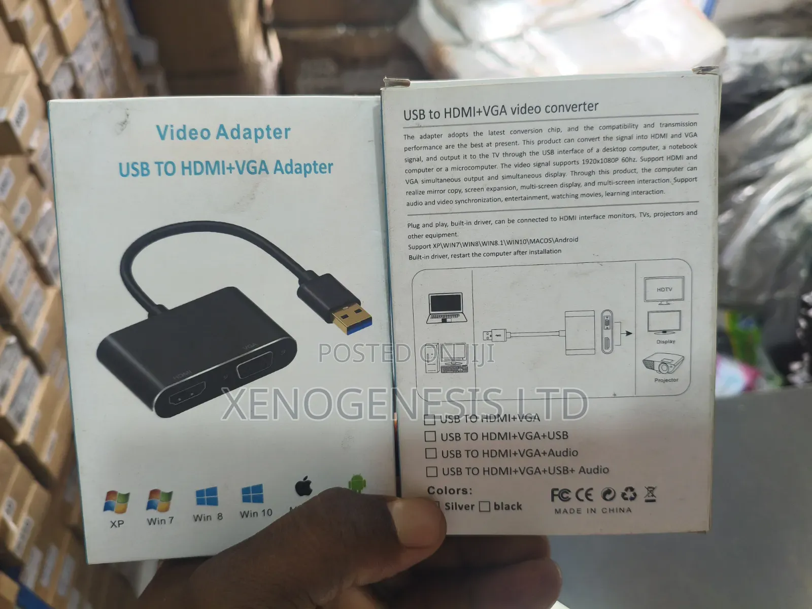 USB to Hdmi Vga Adapter