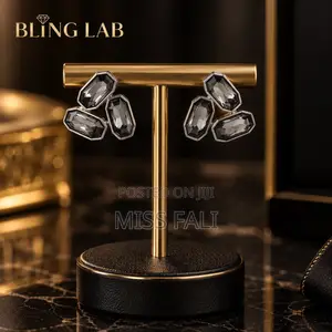 Smoky Luxe Studs