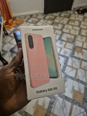 New Samsung Galaxy A26 128 GB Pink