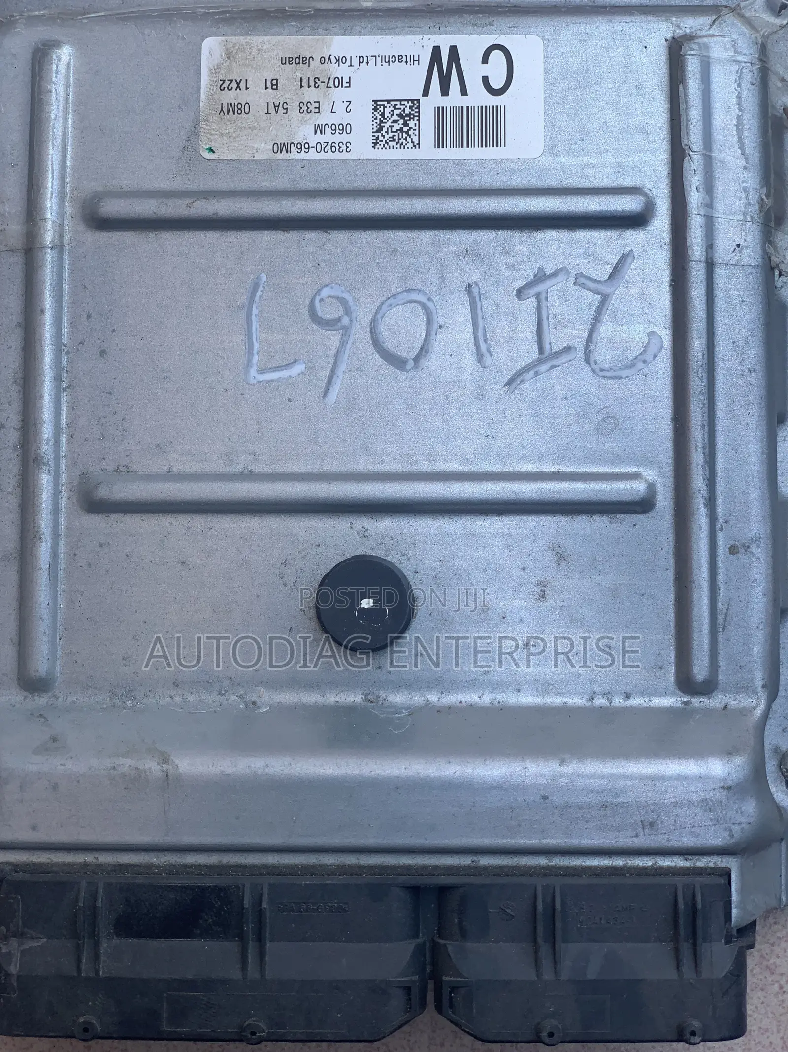08 Suzuki Vitara 2.7 V6 Ecu Ecm Module 33920-66jm0